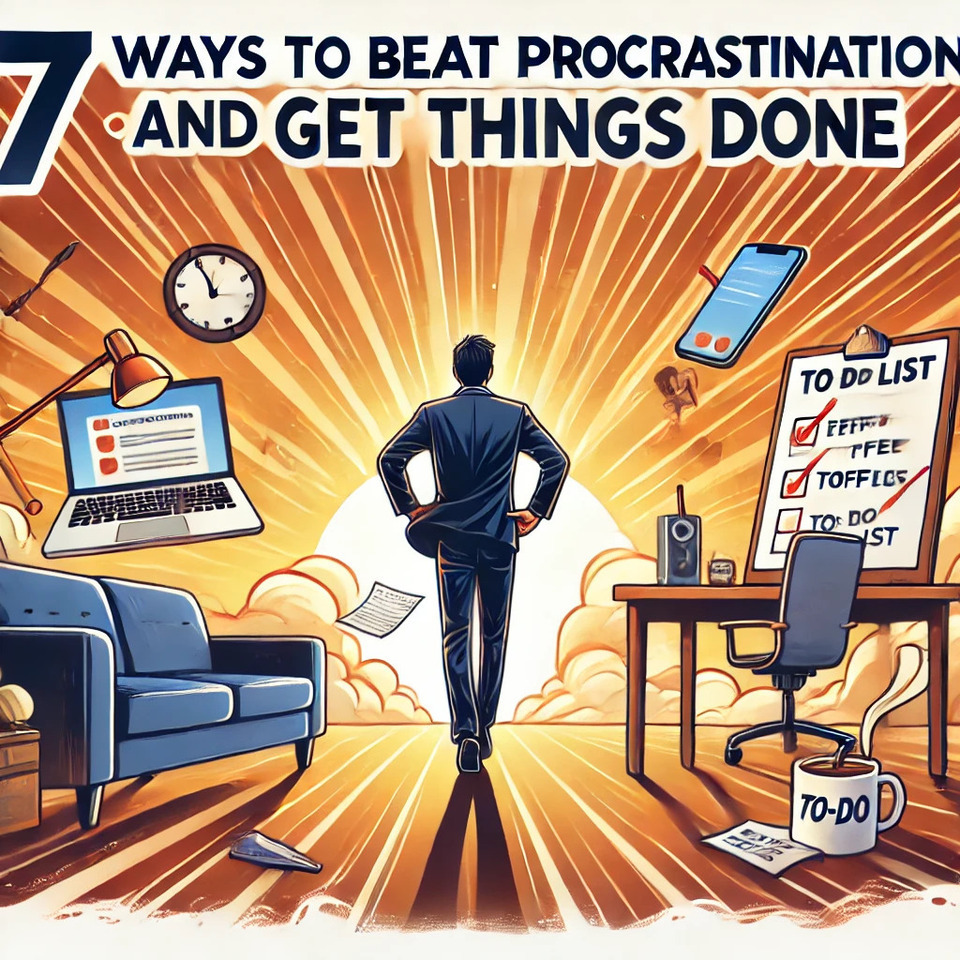 7 Ways to Beat Procrastination and Get Things Done